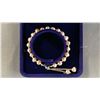 Image 2 : PINK FRESHWATER PEARL BRACELET WITH SLIDING CLASP