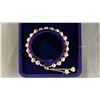 Image 2 : PINK FRESHWATER PEARL BRACELET WITH SLIDING CLASP