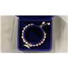 Image 2 : ADJUSTABLE PINK FRESHWATER PEARL BRACELET WITH FISH TAIL CHARM