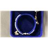 Image 2 : ADJUSTABLE FRESHWATER PEARL BRACELETE WITH BUTTERFLY CHARM & EARRINGS