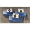 Image 1 : 9 LADIES WATCHES WITH STARRY SKY FACES - 3 BLACK, 3 PURPLE & 3 SILVER
