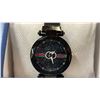 Image 4 : 9 LADIES WATCHES WITH STARRY SKY FACES - 3  GOLD, 3 BLUE & 3 BLACK