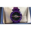 Image 5 : 9 LADIES WATCHES WITH STARRY SKY FACES - ASSORTED COLOURS