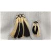 Image 1 : (2) HORSEHAIR SPORRANS - ONE ADULT AND ONE YOUTH