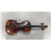 Image 1 : ANTIQUE VIOLIN WITH CUSTOM CARVED HEADSTOCK - *NOT IN PLAYABLE CONDITION*