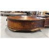Image 3 : ANTIQUE VIOLIN WITH CUSTOM CARVED HEADSTOCK - *NOT IN PLAYABLE CONDITION*