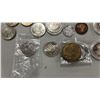 Image 9 : ENAMELED FOLDING KNIFE, ASSORTED CROSS PENS & ASSORTED WORLD COINS