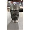 Image 5 : PEWTER GOBLET, METAL RING STAND & (2) PEWTER PLATES