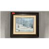 Image 1 : ORIGINAL DALE BIRKS PAINT ON CANVAS: 16" X 14"