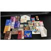Image 1 : ASSORTED STAMPS - MOST ARE CANADIAN & US - SOME ARE SEALED