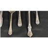 Image 7 : SMALL STERLING SILVER DISH & ASSORTED STERLING SILVER SPOONS