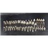 Image 1 : VINTAGE F-W AFGHAN SILVER SPOONS & FORKS - SILVER PLATED