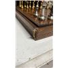 Image 8 : MADE IN ITALY CHESS/CHECKERS BOARD WITH SILVER PLATED BRASS PIECES, CHESS LITERATURE & DAL NEGRO
