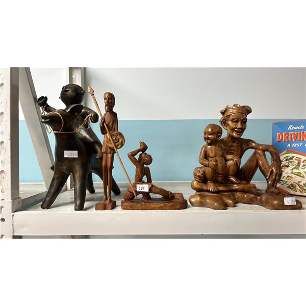 (4) ASSORTED FIGURES