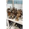 Image 1 : (14) ASSORTED VINTAGE MEXICAN FOLK ART PAPER MACHE FIGURINES