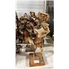 Image 3 : (14) ASSORTED VINTAGE MEXICAN FOLK ART PAPER MACHE FIGURINES