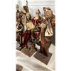 Image 5 : (14) ASSORTED VINTAGE MEXICAN FOLK ART PAPER MACHE FIGURINES