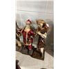 Image 7 : (14) ASSORTED VINTAGE MEXICAN FOLK ART PAPER MACHE FIGURINES