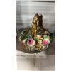 Image 2 : FLORAL MOTIF WATERING JUG (HEAVY)