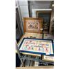 Image 2 : SHELF OF ASSORTED CROSS-STITCHING & TAPESTRY ARTWORK