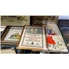 Image 4 : SHELF OF ASSORTED CROSS-STITCHING & TAPESTRY ARTWORK