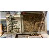 Image 5 : SHELF OF ASSORTED CROSS-STITCHING & TAPESTRY ARTWORK
