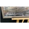 Image 2 : FRAMED ORIGINAL OIL ON CANVAS BY HANNCLE SAIRANEN 31" X 34"