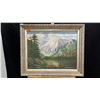 Image 1 : FRAMED ORIGINAL OIL ON BOARD 29" X 24"