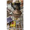 Image 3 : BRONZE TEA SET, SILVER PLATED TEA POT & MORE
