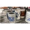 Image 3 : ASSORTED BEER STEINS