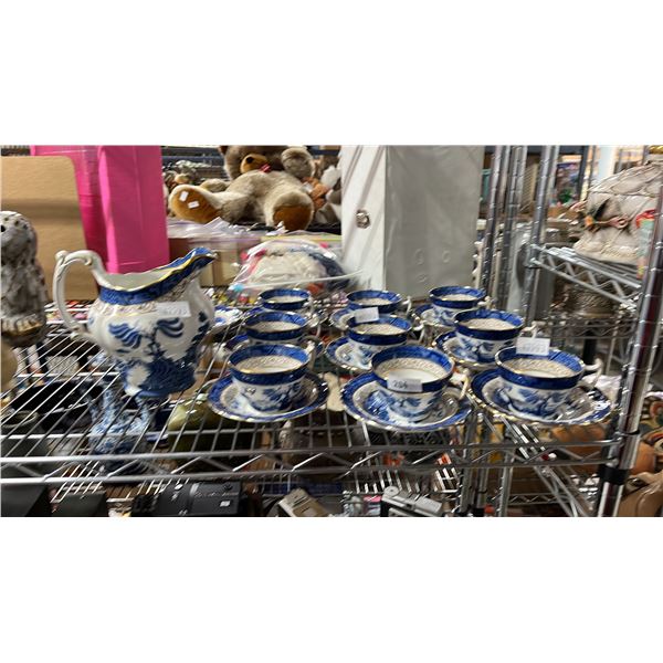 20-PC BOOTHE REAL OLD WILLOW BONE CHINA SET