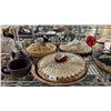 Image 3 : SHELF OF ASSORTED KITCHENWARE INCLUDING; PIE COVERS, TEAPOTS & MORE