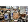 Image 5 : SHELF OF ASSORTED BEER STEINS & MOLSON CANADIAN BOOTS