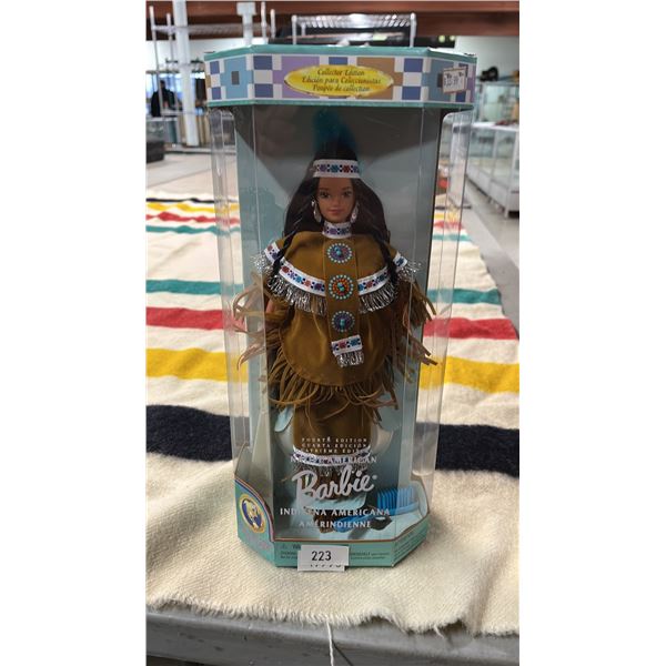 4TH EDITION NATIVE AMERICAN BARBIE DOLL
