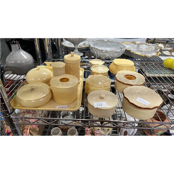 ASSORTED FRENCH IVORY & MORE ITEMS