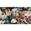 Image 3 : SHELF OF ASSORTED POTTERY & MORE