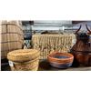 Image 3 : ASSORTED WOVEN BASKETS