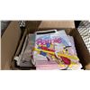 Image 2 : 2 BOXES OF ASSORTED BARBIE ACCESSORIES & LITERATURE