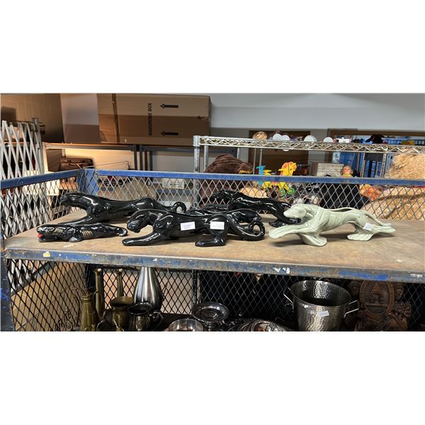 ASSORTED JAGUAR & GREYHOUND HOME DECOR