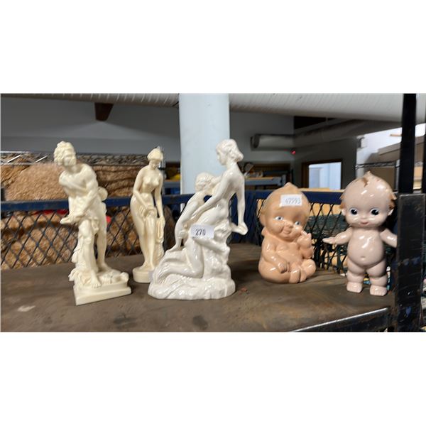 ASSORTED PORCELAIN FIGURINES