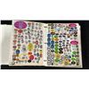 Image 3 : BINDER OF ASSORTED COLLECTIBLE BANANA & APPLE STICKERS
