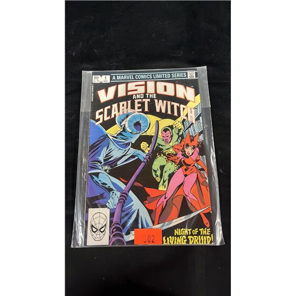 MARVEL VISION AND THE SCARLET WITCH #1 COMIC BOOK