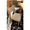 Image 4 : DANISH MODERN DINING TABLE WITH LEAF 77.5" X 38" X 28" & (6) SCANDINAVIA WOODWORKS CO. MADE IN