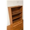 Image 2 : DANISH MODERN 2-SLIDE DOOR CABINET 35" X 16" X 24" & DANISH MODERN MADE IN SWEDEN 3-DRAWER CABINET