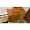 Image 3 : DANISH MODERN 2-SLIDE DOOR CABINET 35" X 16" X 24" & DANISH MODERN MADE IN SWEDEN 3-DRAWER CABINET