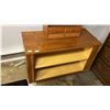 Image 4 : DANISH MODERN 2-SLIDE DOOR CABINET 35" X 16" X 24" & DANISH MODERN MADE IN SWEDEN 3-DRAWER CABINET