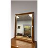 Image 3 : DANISH MODERN 5-DRAWER DRESSER 30" X 16" X 43.5" & DANISH MODERN FRAMED MIRROR 23.5" X 30.5"