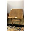 Image 1 : DANISH MODERN MADE IN DENMARK END TABLE 13.5" X 13.5" X 18"