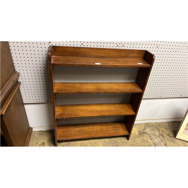 4-TIER BOOKCASE 30" X 8" X 36"