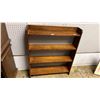 Image 1 : 4-TIER BOOKCASE 30" X 8" X 36"